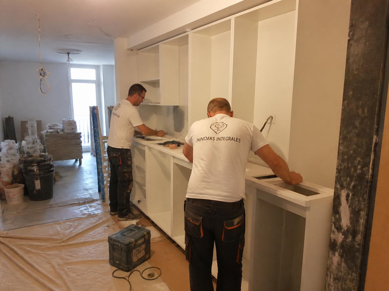 Obra en marcha — Retiro · fase de acabados